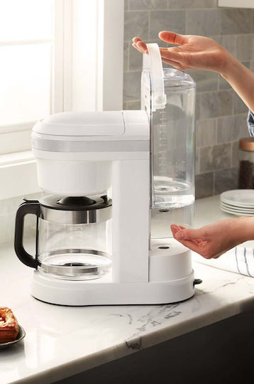Kitchenaid 5KCM1208EWH Προγραμματιζόμενη Καφετιέρα Φίλτρου 1100W - Image 7