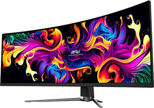 MSI 491CQPDE QD-OLED HDR Curved Monitor 49" 5120x1440 144Hz με Χρόνο Απόκρισης 0.03ms GTG - Image 4