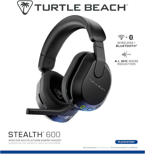 Turtle Beach Stealth 600 (Gen 3) Ασύρματο Over Ear Gaming Headset με σύνδεση Bluetooth - Image 4
