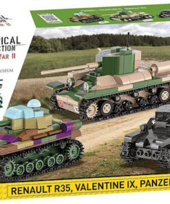 Cobi Τουβλάκια Renault R35 - Valentine IX - Panzer I για 7+ Ετών 595τμχ COBI-2740