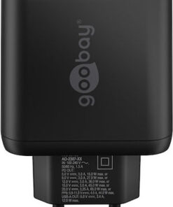 Alternative view of Goobay Φορτιστής Χωρίς Καλώδιο με Θύρα USB-A και Θύρα USB-C Power Delivery Μαύρος (65409)