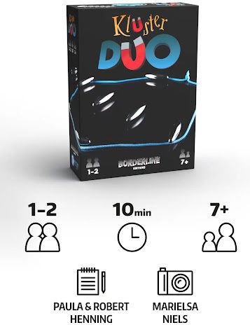 Επιτραπέζιο Παιχνίδι Kluster Duo για 1-2 Παίκτες 7+ Ετών Nice0003DU (EN) Borderline - Image 5