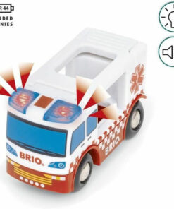 Alternative view of Brio Toys Αυτοκινητάκι Ασθενοφόρο για 3+ Ετών