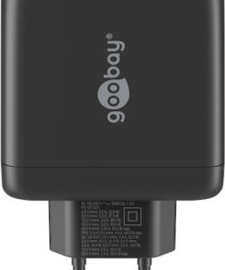 Alternative view of Goobay Φορτιστής Χωρίς Καλώδιο με 2 Θύρες USB-A και 2 Θύρες USB-C 68W Μαύρος (64817)