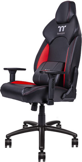 Thermaltake V Comfort Καρέκλα Gaming Δερματίνης με Ρυθμιζόμενα Μπράτσα Μαύρη - Image 2