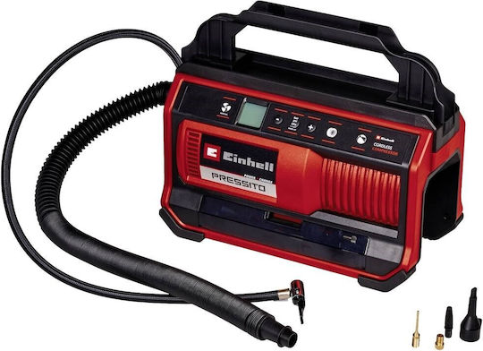 Einhell Τρόμπα Αυτοκινήτου Pressito με Καλώδιο Αναπτήρα 18V (Χωρίς Μπαταρία) 4020420