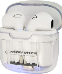 Alternative view of Esperanza EH237W In-ear Bluetooth Handsfree Ακουστικά με Θήκη Φόρτισης Μαύρα