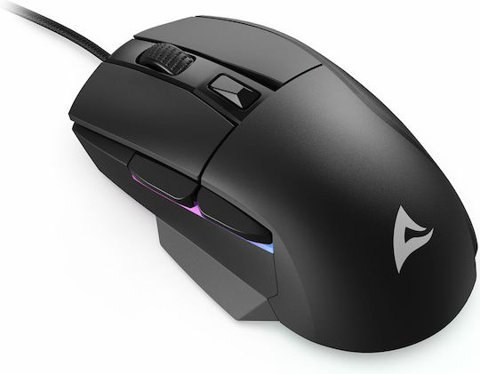 Sharkoon SGM35 RGB Gaming Ποντίκι 6400 DPI Μαύρο - Image 2