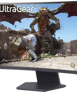 Alternative view of LG UltraGear 27GS60QC-B VA HDR Curved Gaming Monitor 27" QHD 2560x1440 180Hz με Χρόνο Απόκρισης 1ms GTG
