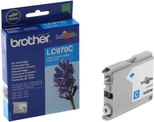 Brother LC970 Γνήσιο Μελάνι Εκτυπωτή InkJet Κυανό (LC-970C) - Image 4
