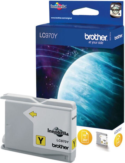 Brother LC970 Γνήσιο Μελάνι Εκτυπωτή InkJet Κίτρινο (LC-970Y)