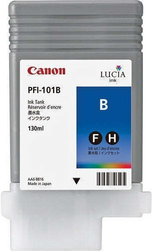 Canon PFI-101B Γνήσιο Μελάνι Εκτυπωτή InkJet Κυανό (0891B001) - Image 2