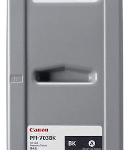 Canon PFI-703BK Γνήσιο Μελάνι Εκτυπωτή InkJet Μαύρο (2963B001)