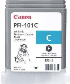 Alternative view of Canon PFI-101C Γνήσιο Μελάνι Εκτυπωτή InkJet Κυανό (0884B001)