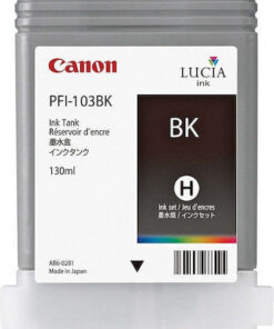 Alternative view of Canon PFI-101BK Γνήσιο Μελάνι Εκτυπωτή InkJet Μαύρο (0883B001)