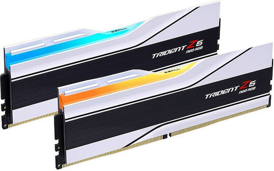 G.Skill Trident Z5 Neo RGB DDR5 32GB RAM με 2x16GB Modules και Ταχύτητα 6400 για Desktop F5-6400J3239G16GX2-TZ5NRW - Image 4