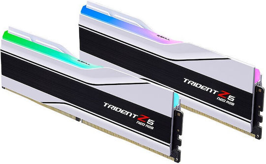 G.Skill Trident Z5 Neo RGB DDR5 32GB RAM με 2x16GB Modules και Ταχύτητα 6400 για Desktop F5-6400J3239G16GX2-TZ5NRW - Image 5