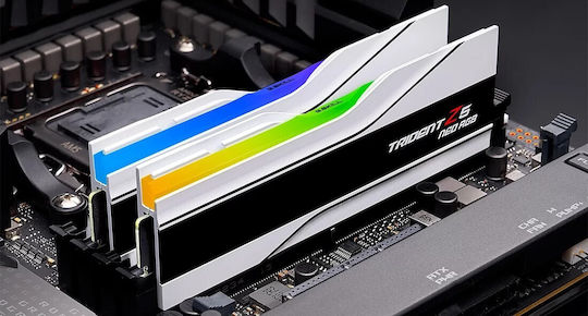 G.Skill Trident Z5 Neo RGB DDR5 32GB RAM με 2x16GB Modules και Ταχύτητα 6400 για Desktop F5-6400J3239G16GX2-TZ5NRW - Image 6