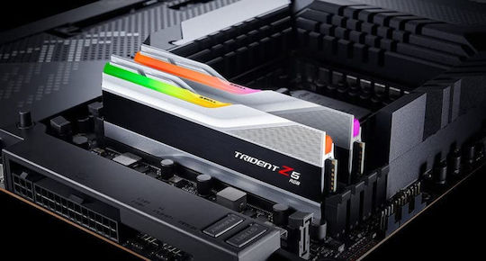 G.Skill Trident Z5 RGB DDR5 32GB RAM με 2x16GB Modules και Ταχύτητα 8000 για Desktop F5-8000J3848H16GX2-TZ5RS - Image 7
