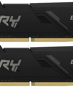 Alternative view of Kingston Fury Beast DDR4 64GB RAM με 2x32GB Modules και Ταχύτητα 3200 για Desktop KF432C16BB2AK2/64