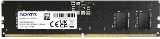 Adata DDR5 με Module 1x32GB και Ταχύτητα 4800 για Desktop AD5U480032G-S - Image 4