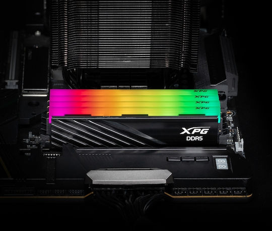 Adata Lancer DDR5 με Module 1x16GB και Ταχύτητα 6000 για Desktop AX5U6000C3016G-SLABRBK - Image 3