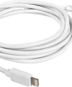 Alternative view of OWC Regular USB to Lightning Cable Λευκό 2m (NWTCBLUSBL2MW)