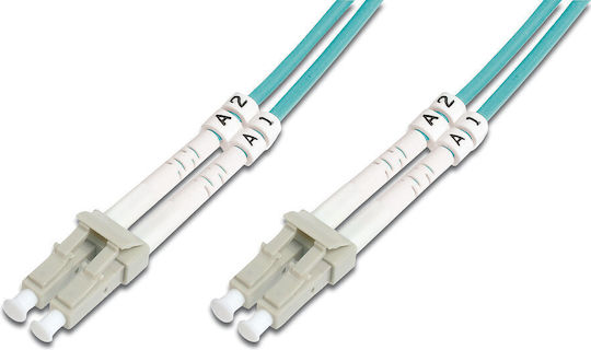 Digitus Καλώδιο Οπτικής Ίνας LC-LC 15m Τιρκουάζ 1τμχ DK-2533-15/3 - Image 2