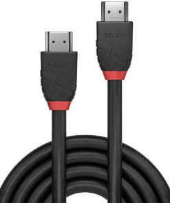 Alternative view of Lindy HDMI 2.1 Cable HDMI male - HDMI male 5m Μαύρο 36774