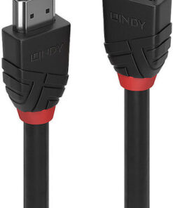 Lindy HDMI 2.1 Cable HDMI male - HDMI male 5m Μαύρο 36774