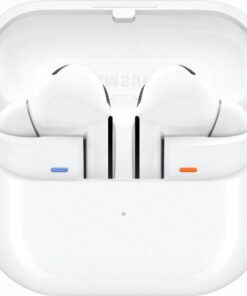 Samsung Galaxy Buds3 Pro Bluetooth Handsfree Ακουστικά με Αντοχή στον Ιδρώτα και Θήκη Φόρτισης Λευκά