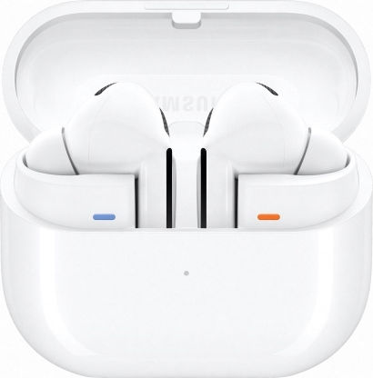 Samsung Galaxy Buds3 Pro Bluetooth Handsfree Ακουστικά με Αντοχή στον Ιδρώτα και Θήκη Φόρτισης Λευκά