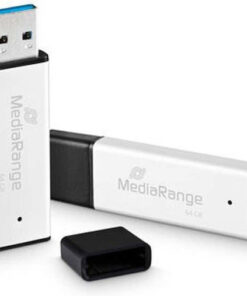 MediaRange 64GB USB 3.0 Stick Ασημί