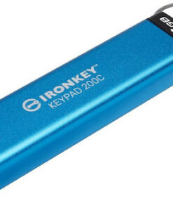Alternative view of Kingston IronKey Keypad 200C 16GB USB 3.2 Stick με σύνδεση USB-C Μπλε