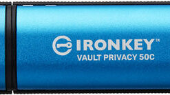 Alternative view of Kingston IronKey Vault Privacy 50 512GB USB 3.2 Stick με σύνδεση USB-C Μπλε