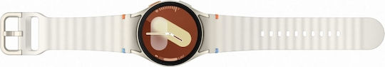 Samsung Galaxy Watch7 LTE Aluminium 40mm Αδιάβροχο με eSIM (Cream) - Image 5
