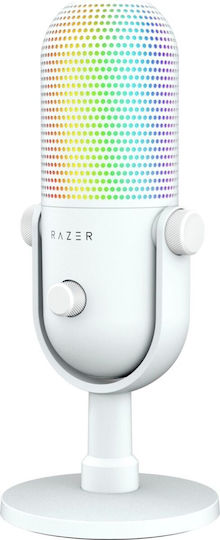 Razer Seiren V3 Chroma Δυναμικό Μικρόφωνο USB Επιτραπέζιο για Studio σε Λευκό Χρώμα - Image 3