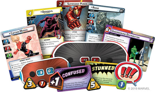 Επιτραπέζιο Παιχνίδι Fantasy Flight Games Marvel Champions: The Card Game FFGD2900 (EN) Asmodee - Image 4
