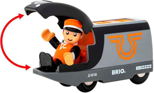 Brio Toys Τρενάκι Πορτοκαλί-Μαύρο για 3+ Ετών - Image 3