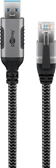 Goobay USB 2.0 Cable USB-A male - RJ45 Μαύρο 70499 - Image 2