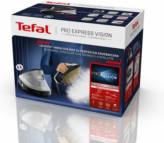 Tefal Pro Express Vision GV9821 Σύστημα Σιδερώματος Πίεσης 9bar με Δοχείο 1.2lt - Image 9