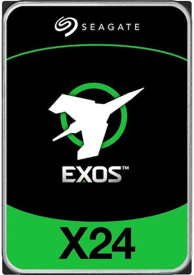 Seagate Exos X24 24TB HDD Σκληρός Δίσκος 3.5" SAS 3.0 7200rpm με 512MB Cache για Server ST24000NM007H