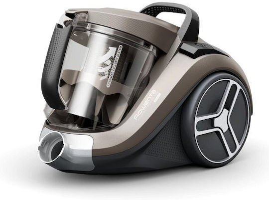 Rowenta Compact Power XXL Ηλεκτρική Σκούπα 900W με Κάδο 2.5lt Μαύρη - Image 3