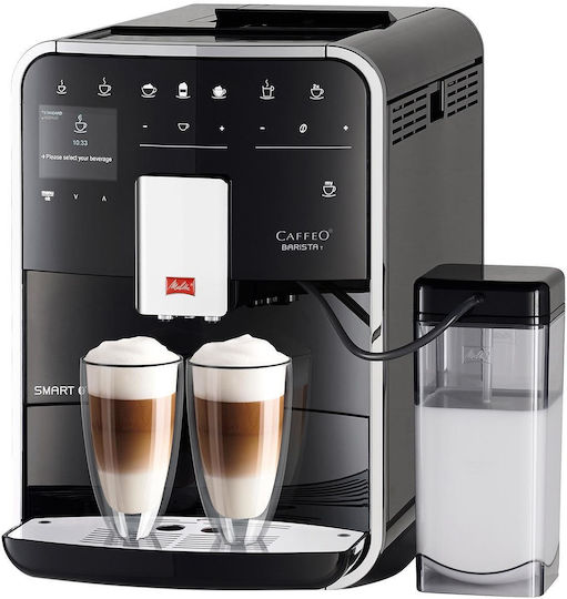 Melitta T Smart F83/0-102 Αυτόματη Μηχανή Espresso 1450W Πίεσης 15bar για Cappuccino με Μύλο και Wi-Fi Μαύρη - Image 6