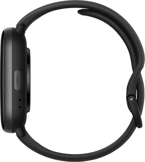 Amazfit Active Aluminium 42mm Αδιάβροχο Smartwatch με Παλμογράφο (Midnight Black) - Image 4