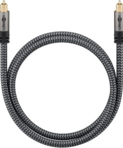 Alternative view of Goobay Optical Audio Cable TOS male - TOS male Μαύρο 2m (65305)