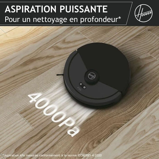 Hoover HG410D 011 Σκούπα Ρομπότ με Χαρτογράφηση και Wi-Fi Μαύρη - Image 2