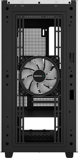 Deepcool Cyclops Midi Tower Κουτί Υπολογιστή με Πλαϊνό Παράθυρο Λευκό - Image 4