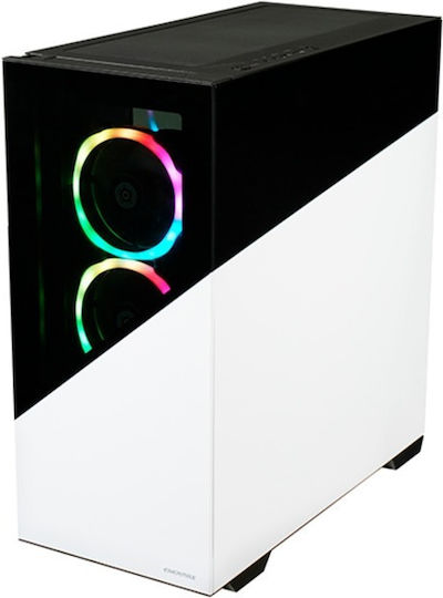 Enermax K8 Gaming Midi Tower Κουτί Υπολογιστή με RGB Φωτισμό Λευκό - Image 2