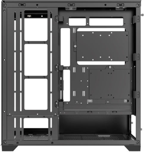 Xilence Xilent Gleam Gaming Midi Tower Κουτί Υπολογιστή με Πλαϊνό Παράθυρο και RGB Φωτισμό Μαύρο - Image 7